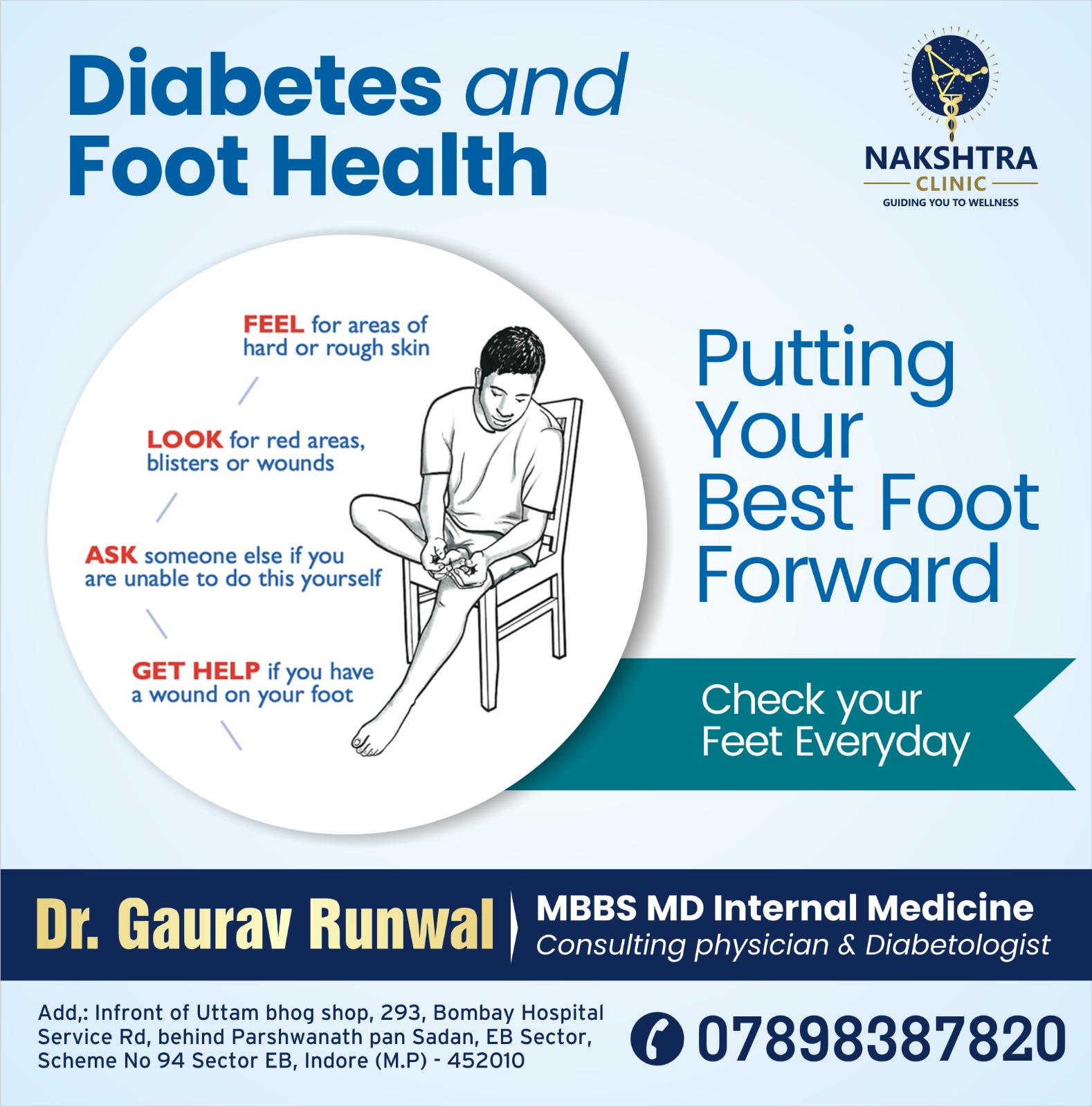 Best Doctors for Diabetic Foot Treatment in Indore